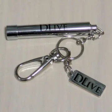 테 DLive 라이트 키링