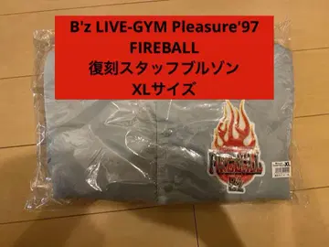 B'z Pleasure'97 FIREBALL 스태프 블루종 점퍼