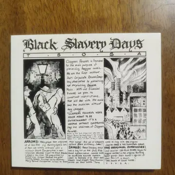 Clappers Black Slavery Days CD