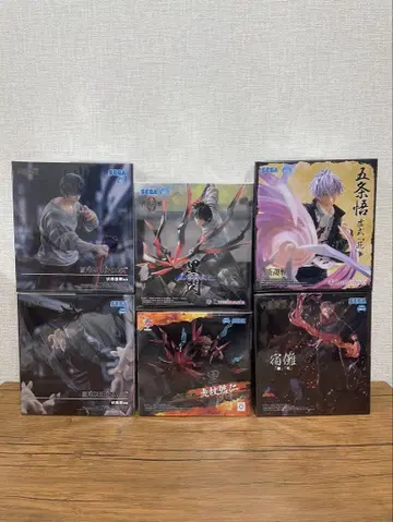 주술회전 액션 피규어 6체 세트 SEGA 묶음 판매