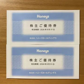 Honeys 2026년 8월 31일까지 6000엔