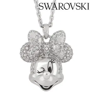 [미사용 새상품] 스와로브스키 SWAROVSKI 목걸이 디즈니 미니
