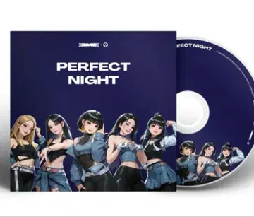 LE SSERAFIM 르세라핌 perfect night US 한정판 CD