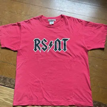 굿이너프 RESONATE 로고 T셔츠 빨간색 레드 L