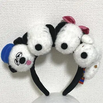 USJ 공식 스누피 형제 머리띠 4마리
