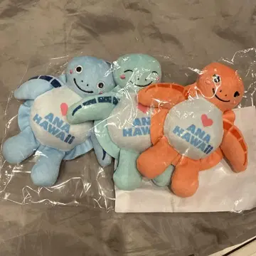 ANA 플라잉 호누 마스코트 세트 국제선 HONU 봉제 인형 한정판