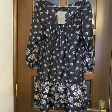 ZARA BASIC 플라워 프린트 튜닉 M