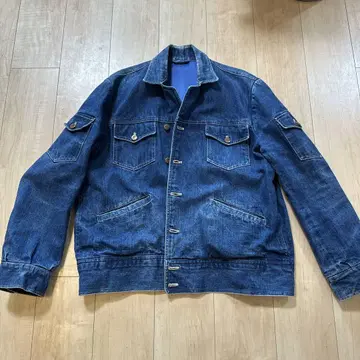 Wrangler 데님 자켓 트래커 랭글러 빈티지