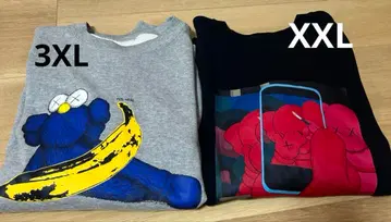 카우스 워홀 스웨트 셔츠 2세트