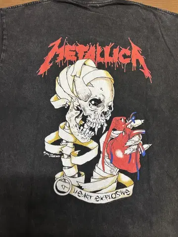 메탈리카!! 시부카와 tee