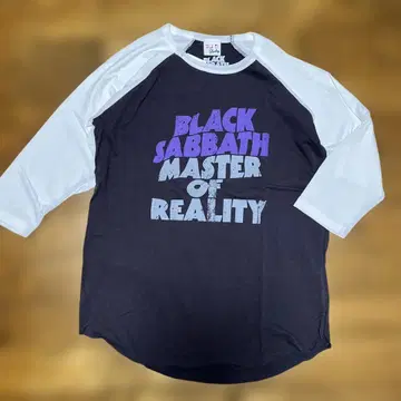BLACK SABBATH 밴딩T셔츠 블랙사바스 새상품 프리 사이즈