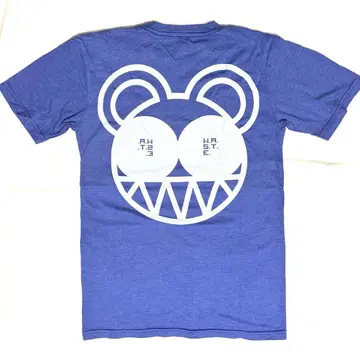 RADIOHEAD 라디오 헤드 ANGRY BEAR 파랑 T셔츠 S