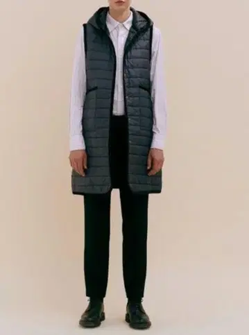 LAVENHAM 롱 베스트 네이비