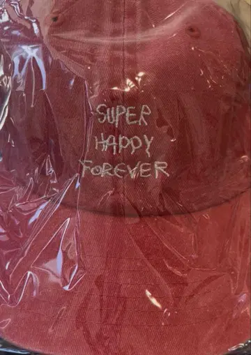 SUPER HAPPY FOREVER 오리지널 캡 스파하피 모자