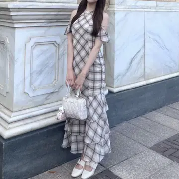 멜로우 암홀 롱 원피스