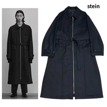 stein ssstein 오버사이즈드 맥시 집 코트/S