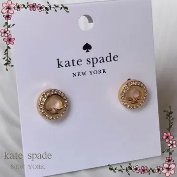 새상품 kate spade 골드 스터드 귀걸이
