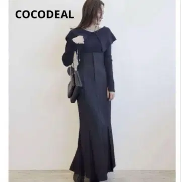 [ 새상품급 ] 시어 플리츠 니트 코르셋 머메이드 스커트 COCODEAL
