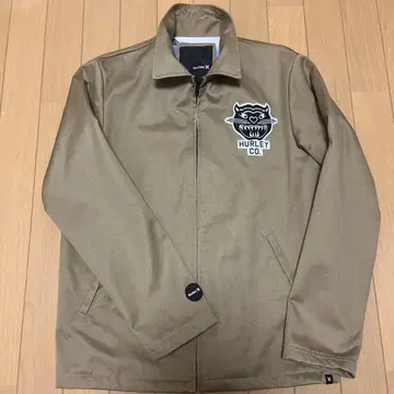 Hurley 브라운 집업 자켓