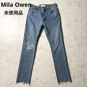 [미사용품] Mila Owen 데님 팬츠 컷오프 스키니 1