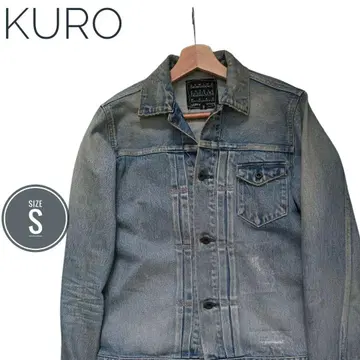 KURO 데님 자켓 S 남성용