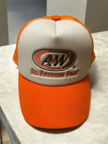 A&W 트래커 캡 오렌지