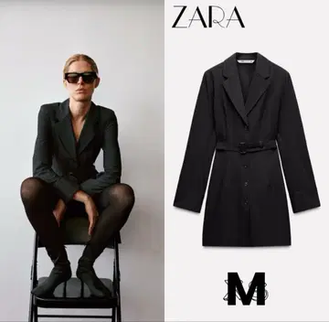 ZARA ZW COLLECTION 벨트 셔츠 원피스 새상품 M 사이즈