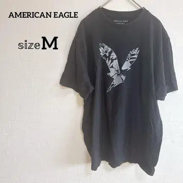 AMERICAN EAGLE 블랙 T셔츠 [ M ]
