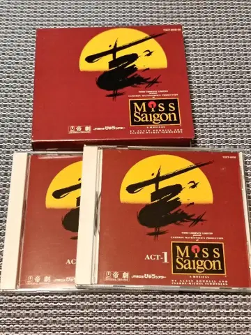 혼다 미나코 주연 뮤지컬 [미스 사이공] CD 2장