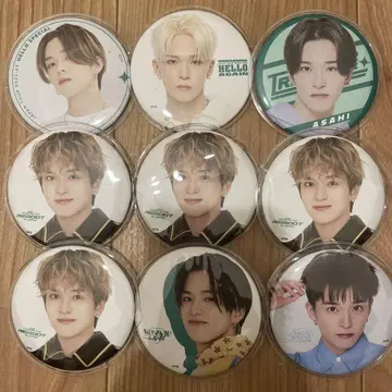 treasure 아사히 캔뱃지 세트