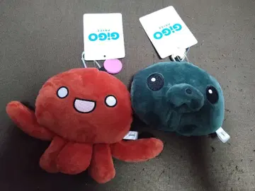 GiGO 한정판 교육 방송 봉제 인형 패스 케이스 타마 파울