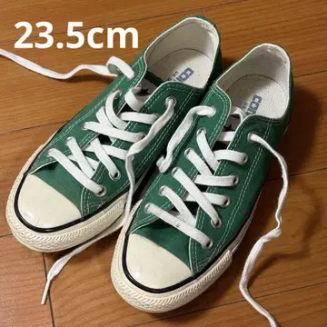 ALL STAR 그린 로우컷 스니커즈 23.5cm CONVERSE