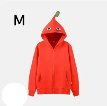 M 피크민 후드티 코스프레 빨간 피크민 닌텐도 인형옷