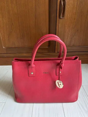 FURLA 핑크 핸드백 수납 가방 포함