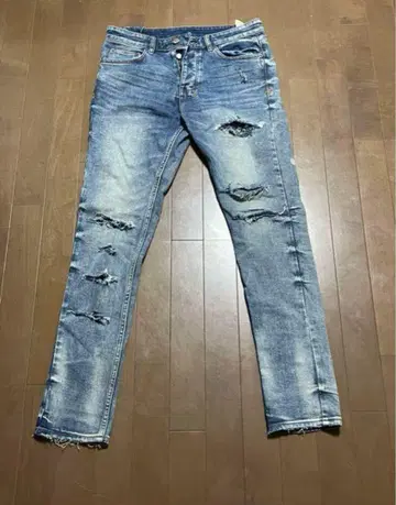 ksubi 데님 데미지 가공 31인치