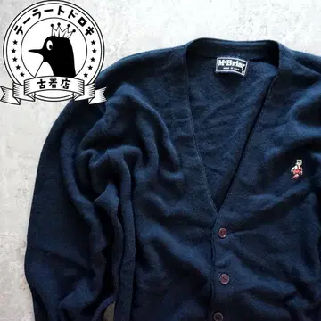 McBriar 가디건 기업물 bigboy 네이비 80s~90s