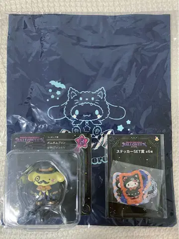 산리오 Happy 복권 피규어 토트백