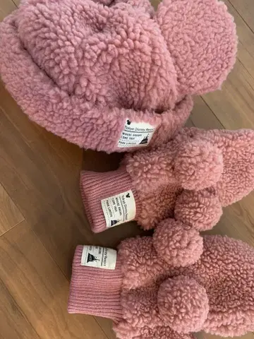 디즈니 보아 캡 장갑 세트
