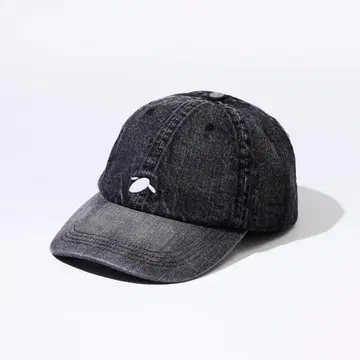 새상품 양문학 히츠지짱 캡/모자/블랙 데님 BLACK DENIM