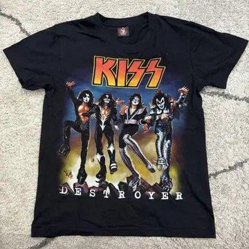 KISS DESTROYER T셔츠 Rock Yeah