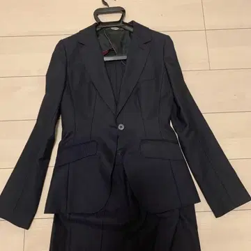 HILTON 네이비 스트라이프 정장 세트 새상품급