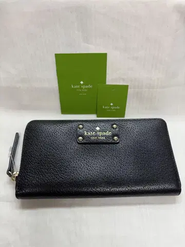 [ 미사용 ] kate spade 케이트 스페이드 라운드 지퍼 장지갑