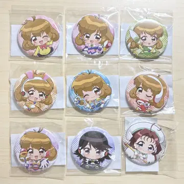 컬렉터 유이 리리복권 온라인 복권 D상 캔뱃지 세트