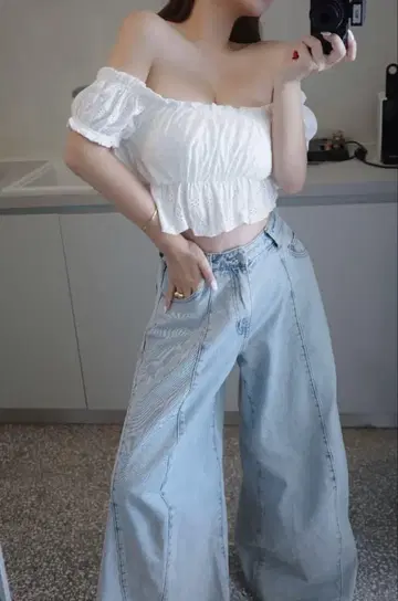 [ THE TOE ] Santorini Denim Pants M