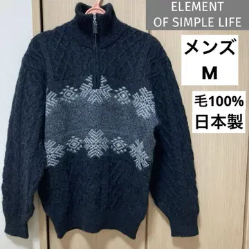 ELEMENT OF SIMPLE LIFE 스웨터 남성용 M
