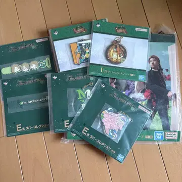 미세스 제일복권 B상 캔버스 보드 E상 러버 컬렉션 6개 세트