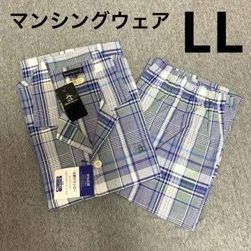 [ 새상품 ] 먼싱웨어 멋스러운 얇은 소재 파자마 긴팔 LL H2