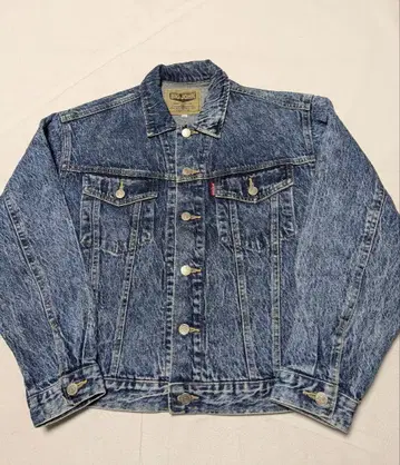 80s 90s 빅 존 데님 자켓 G