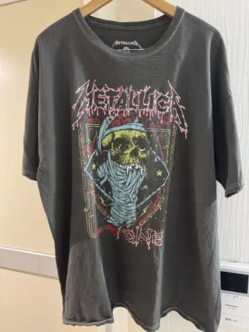 [ 당일 발송 ] 메탈리카 METALLICA 빈티지 T셔츠 밴T L