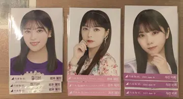 노기자카 생사진 3기생 묶음 판매